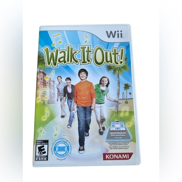 Walk It Out Exercise Game Nintendo Wii 2010 Complete in Case - Picture 1 of 5